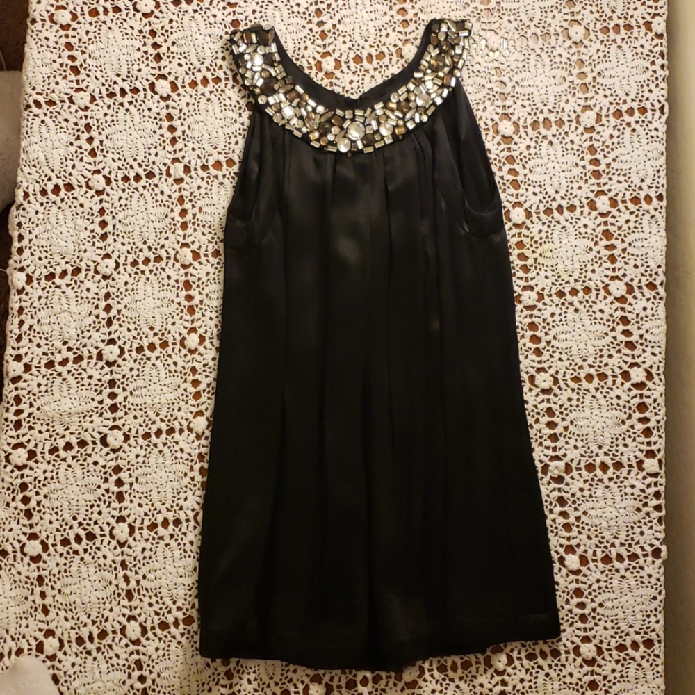 French Connection Black Sleevless top